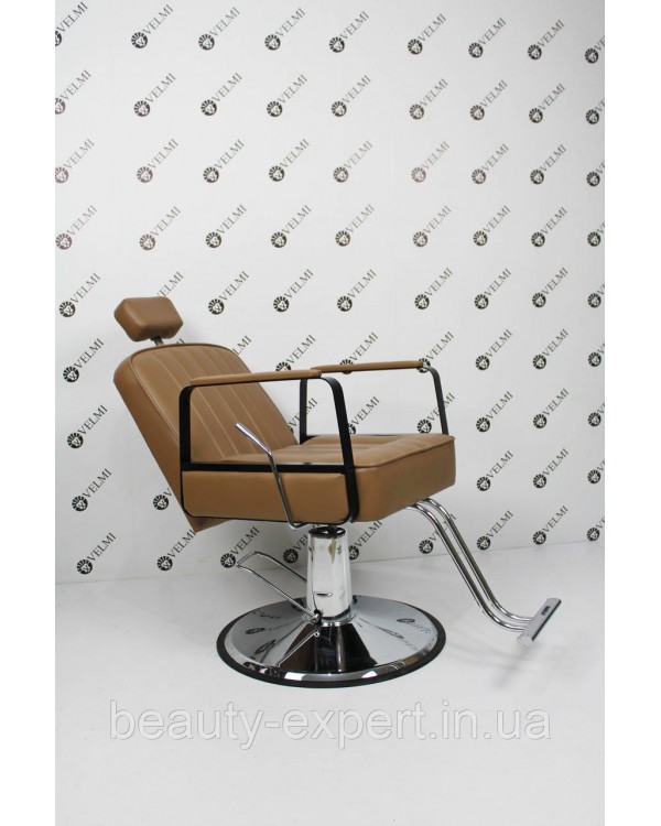 Перукарське крісло Barber Bronx для чоловічого салону краси Barbershop крісла з підголовником Перукарське крісло Barber Bronx для чоловічого салону краси Barbershop крісла з підголовником