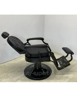 Midnight Monarch Black Перукарське Барбер крісло на гідравліці для чоловічої стрижки в барбершоп-foto4