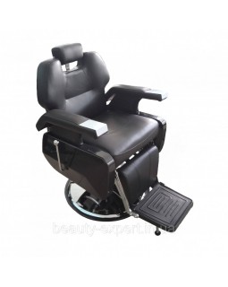 Barber крісло перукарське "МАКС" з підголовником у BarberShop крісла на гідравліці барбершопа-foto2
