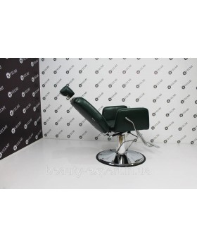 Перукарське чоловіче Барбер крісло з підголовником Infinity меблі для Barbershop крісло бровиста VM 04-foto5