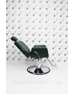 Перукарське чоловіче Барбер крісло з підголовником Infinity меблі для Barbershop крісло бровиста VM 04-foto6