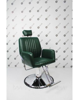 Перукарське чоловіче Барбер крісло з підголовником Infinity меблі для Barbershop крісло бровиста VM 04-foto7