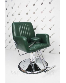 Перукарське чоловіче Барбер крісло з підголовником Infinity меблі для Barbershop крісло бровиста VM 04-foto9