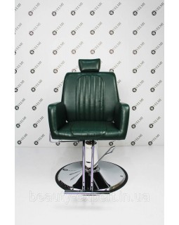 Перукарське чоловіче Барбер крісло з підголовником Infinity меблі для Barbershop крісло бровиста VM 04-foto10