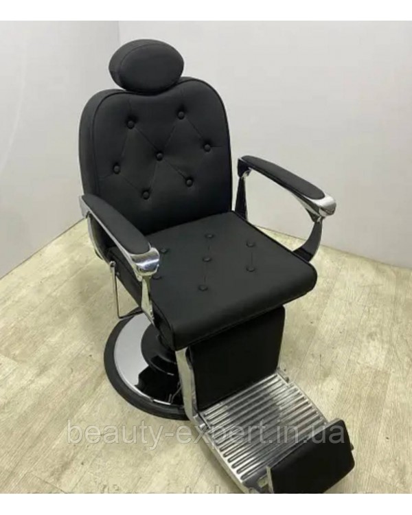 Крісло перукарське чоловіче для барбершопа Barber MARK перукарське крісло гідравлічне з підголівником Крісло перукарське чоловіче для барбершопа Barber MARK перукарське крісло гідравлічне з підголівником