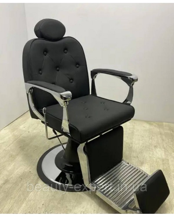 Крісло перукарське чоловіче для барбершопа Barber MARK перукарське крісло гідравлічне з підголівником Крісло перукарське чоловіче для барбершопа Barber MARK перукарське крісло гідравлічне з підголівником