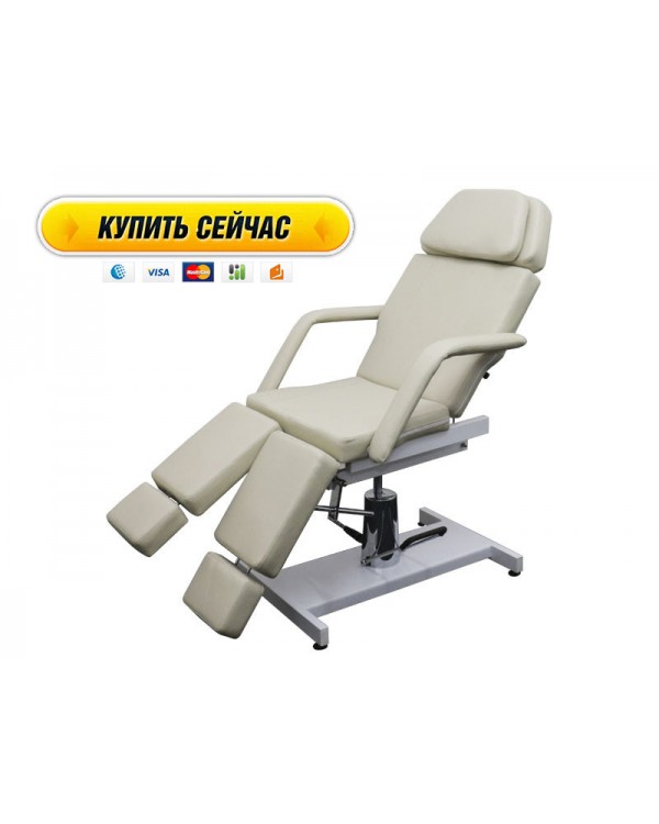 Крісло педикюрне гідравлічне мод.235 Кушетка для косметологічних процедур