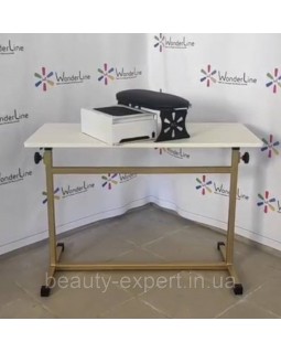 Столик з регульованою висотою 65-95 см манікюрний стіл TATU_BR у салоні краси-foto7