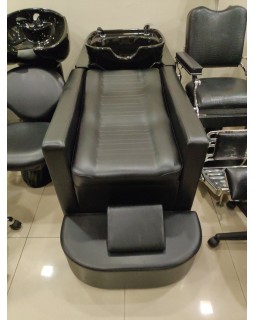Мойка парикмахерская с креслом и подставкой для ног (лежачая) 2208-foto6