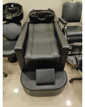 Мойка парикмахерская с креслом и подставкой для ног (лежачая) 2208-foto6