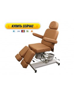 Педикюрне крісло-кушетка для педикюру на електрокеруванні мод.3706 (1 мотор)