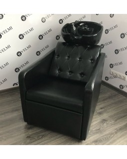 Зручна перукарська мийка з гудзиками на спинці Cardinal VM 2025-foto3