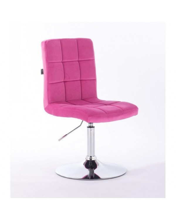 Крісло для клієнтів манікюру перукарське крісло на пневматиці артикул.HR7009N Рожевий Крісло для клієнтів манікюру перукарське крісло на пневматиці артикул.HR7009N Рожевий