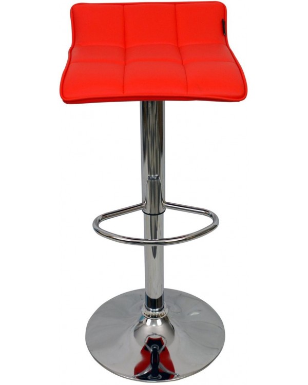 Високий стілець для макіяжу 516 Red Високий стілець для макіяжу 516 Red