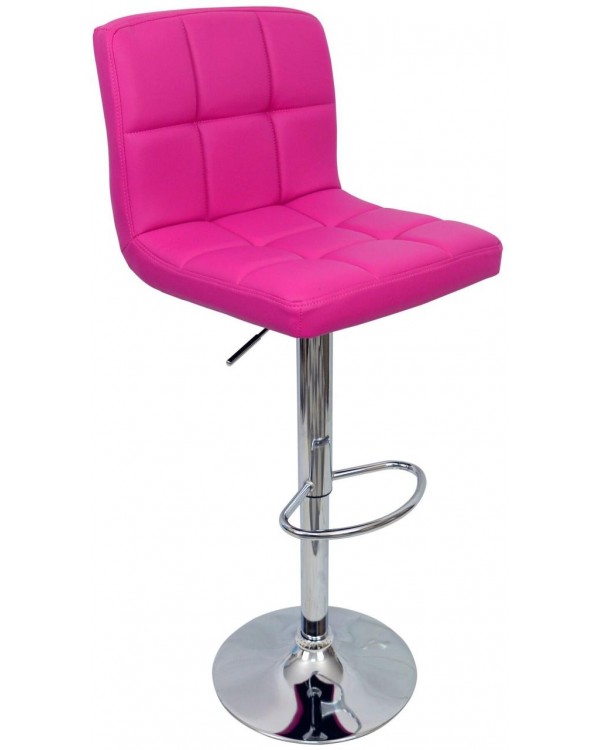 Яскравий рожевий високий стілець 628 Pink Яскравий рожевий високий стілець 628 Pink