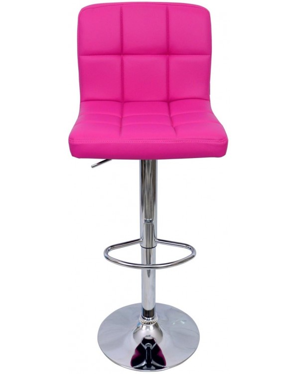 Яскравий рожевий високий стілець 628 Pink Яскравий рожевий високий стілець 628 Pink
