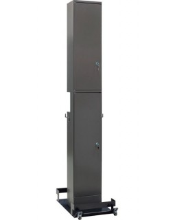 Передвижная металлическая стойка для дезинфекции рук с автоматическим дозатором ГС-19-foto6