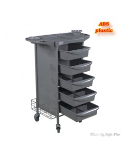 Парикмахерская тележка для парикмахера передвижная тролес для салона красоты 3015ABS