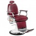 Перукарське чоловіче крісло для стрижки: Barber Tiger (Тайгер) Бордо