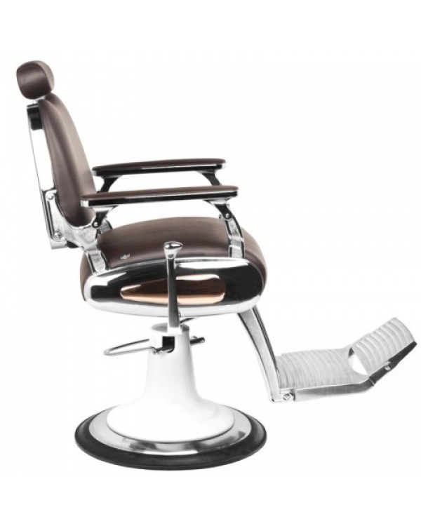 Перукарське чоловіче крісло для стрижки: Barber Tiger (Тайгер) Коричневий Перукарське чоловіче крісло для стрижки: Barber Tiger (Тайгер) Коричневий