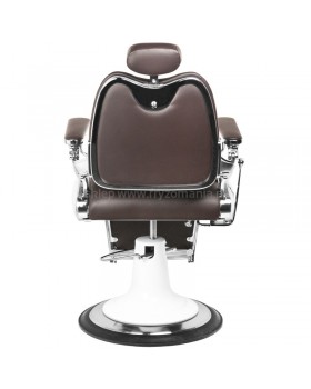 Перукарське чоловіче крісло для стрижки: Barber Tiger (Тайгер) Коричневий-foto6