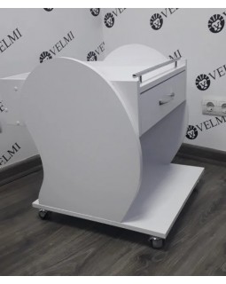 Педикюрная тумба тележка для педикюра столик подставка педикюрная выдвижной ящик полка для маникюрной вытяжки-foto5