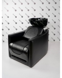 Мойка парикмахерская Vincent парикмахерские мойки для Barber салона керамика Китай (черная/белая)-foto5