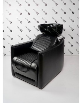 Мойка парикмахерская Vincent парикмахерские мойки для Barber салона керамика Китай (черная/белая)-foto5