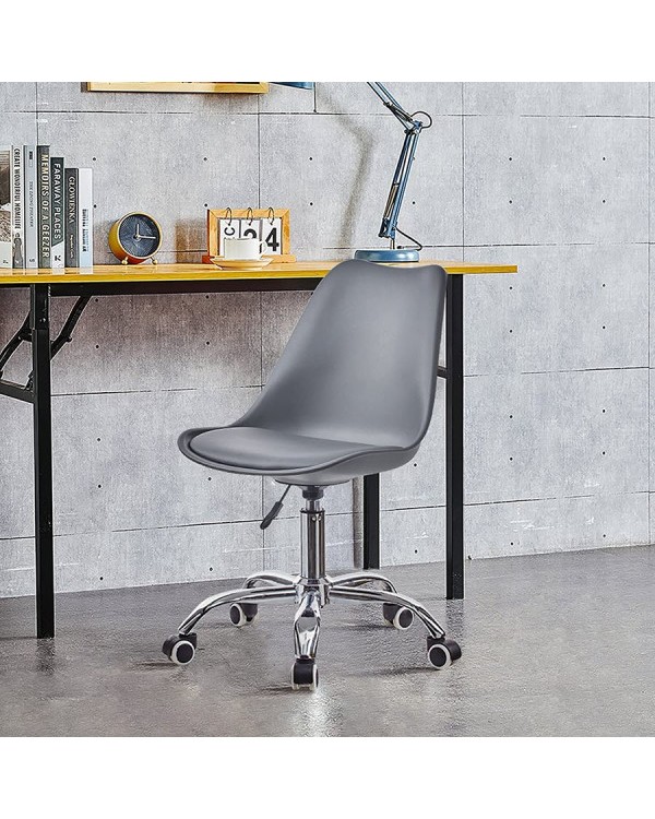 Мобільне крісло майстра на зі спинкою АСТЕР Манікюрний стілець клієнта Сірий Мобільне крісло майстра на зі спинкою АСТЕР Манікюрний стілець клієнта Сірий