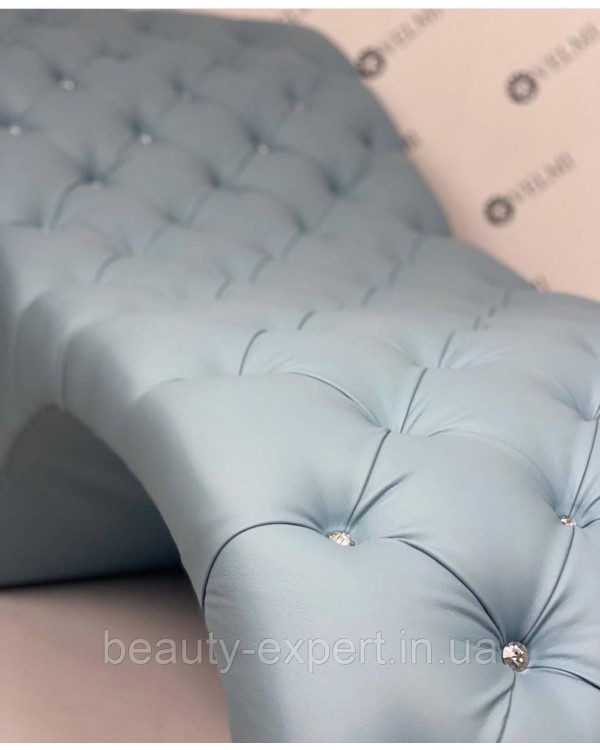 Анатомічна кушетка косметологічна для нарощування вій BEAUTY LUX універсальна кушетка для відпочинку