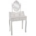 Гримерное зеркало с подсветкой Туалетный столик для макияжа трюмо визажиста B011L Консоль с зеркалом и пуфом Гримерное зеркало с подсветкой Туалетный столик для макияжа трюмо визажиста B011L Консоль с зеркалом и пуфом