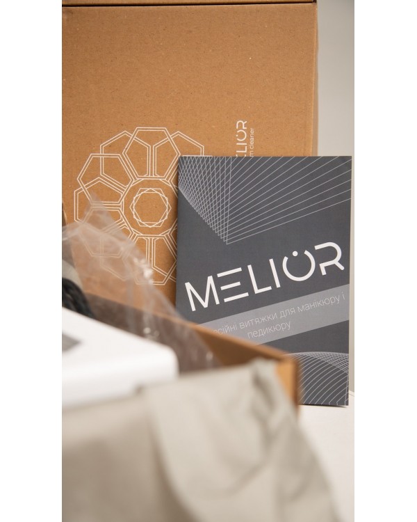 Настільна витяжка -пилосос для манікюру Melior XR з фільтром HEPA професійна манікюрна витяжка BLACK Настільна витяжка -пилосос для манікюру Melior XR з фільтром HEPA професійна манікюрна витяжка BLACK