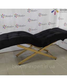 Косметологическая кушетка анатомическая косметолога для наращивания ресниц кушетки для салона Master_Comfort