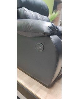 Кресло реклайнер с электроприводом для педикюра COMFORT electro раскладной электро реклайнер для салона-foto7