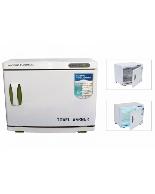 Нагрівач рушників із УФ-лампою стерилізатор для косметолога модель 23 А Нагрівач рушників із УФ-лампою стерилізатор для косметолога модель 23 А