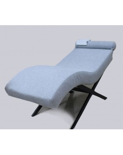 Анатомическая кушетка с подголовником Comfort для наращивания ресниц кушетка для перманентного макияжа-foto3