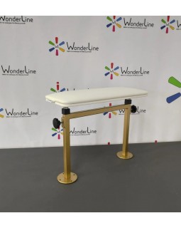 Врізна підставка підніжка для крісла педикюру з регулюванням педикюрна ножна підставка для подіуму-foto3