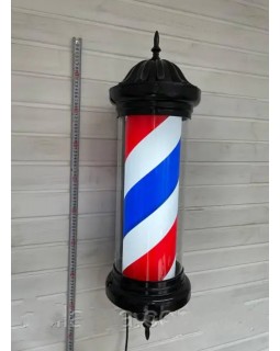 Знак - фонарь барбер пул для барберовшопа Barber Pole фонарь-вывеска для барбершопа-foto3