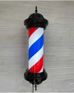Знак - фонарь барбер пул для барберовшопа Barber Pole фонарь-вывеска для барбершопа-foto4