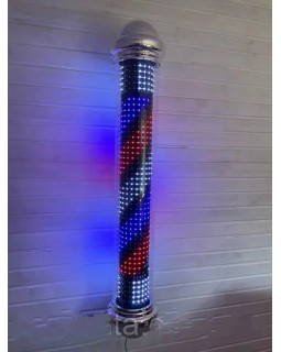 Барбер пул с лампой BARBER POLE вывеска LED для Barbershop-foto3
