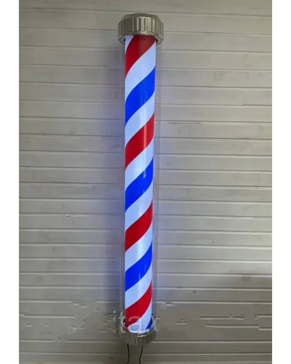 Барбер пул с лампой BARBER POLE вывеска для парикмахерской фонарь Barbershop Барбер пул с лампой BARBER POLE вывеска для парикмахерской фонарь Barbershop