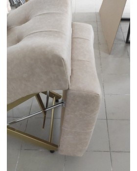 Анатомічна кушетка для нарощування вій універсальна LOFT кушетка косметологічне крісло для татуажу-foto5