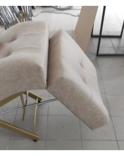 Анатомічна кушетка для нарощування вій універсальна LOFT кушетка косметологічне крісло для татуажу-foto6