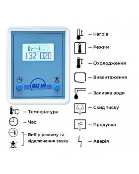 Паровий стерилізатор ГК 20 (автоклав) з автоматичним керуванням-foto5