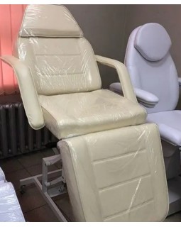 Канапа косметологічна стаціонарна механічна HC-233 Кресло-кушетка для косметолога масажні страви Чорна-foto4