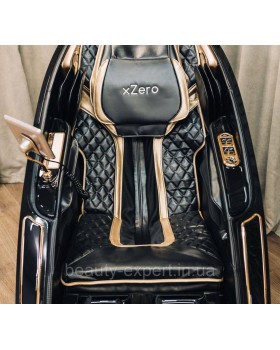 Електро крісло для масажу XZERO L99 Luxury+ Black Масажне крісло Преміум 12 режимів-foto6