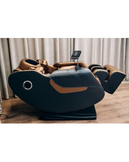 Кресло массажное с 6 массажными блоками XZERO V12+Premium Black & Gold с функцией 0 гравитации-foto5