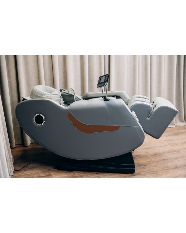 Роликове масажне крісло XZERO V12+ Premium Gray для ваги до 120 кг