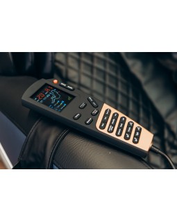 Массажное кресло с передвижной кареткой XZERO Y9 SL Premium BLUE для веса до 140кг и роста до 195см-foto7