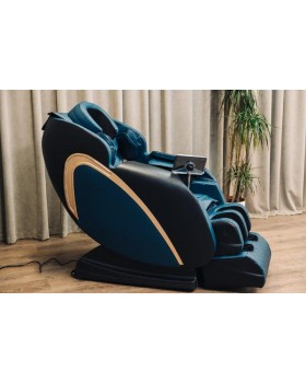 Крісло для масажу з регульованою кареткою XZERO X10 SL Blue автоматичне визначення параметрів тіла-foto3